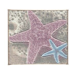L'essentiel Koupelnová předložka Sea Star 50x57 růžová