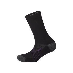CRIVIT Dámské běžecké ponožky s BIO bavlnou (39/40, černá)